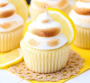 citroen meringue cupcakes
